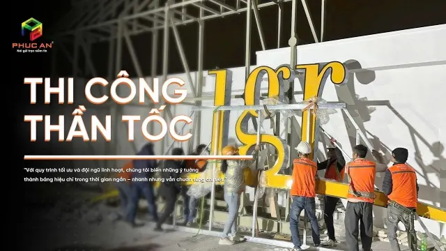 Thi công thần tốc