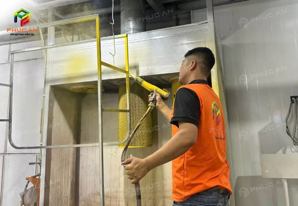 Địa chỉ gia công sơn tĩnh điện tại Hà Nội uy tín