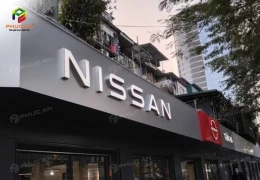 Top 5 mẫu thiết kế biển quảng cáo alu chữ nổi đẹp