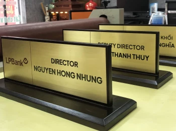 BIỂN CHỨC DANH