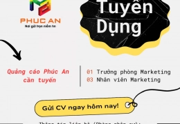 TUYỂN DỤNG TRƯỞNG PHÒNG MARKETING